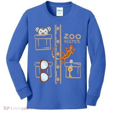 Zookeeper Costume Halloween Jungle Explorer Kids Long Sleeve Shirt