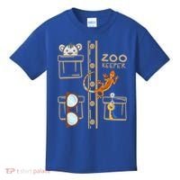 Zookeeper Costume Halloween Jungle Explorer Kids T-Shirt thumb 0