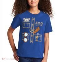 Zookeeper Costume Halloween Jungle Explorer Kids T-Shirt thumb 2