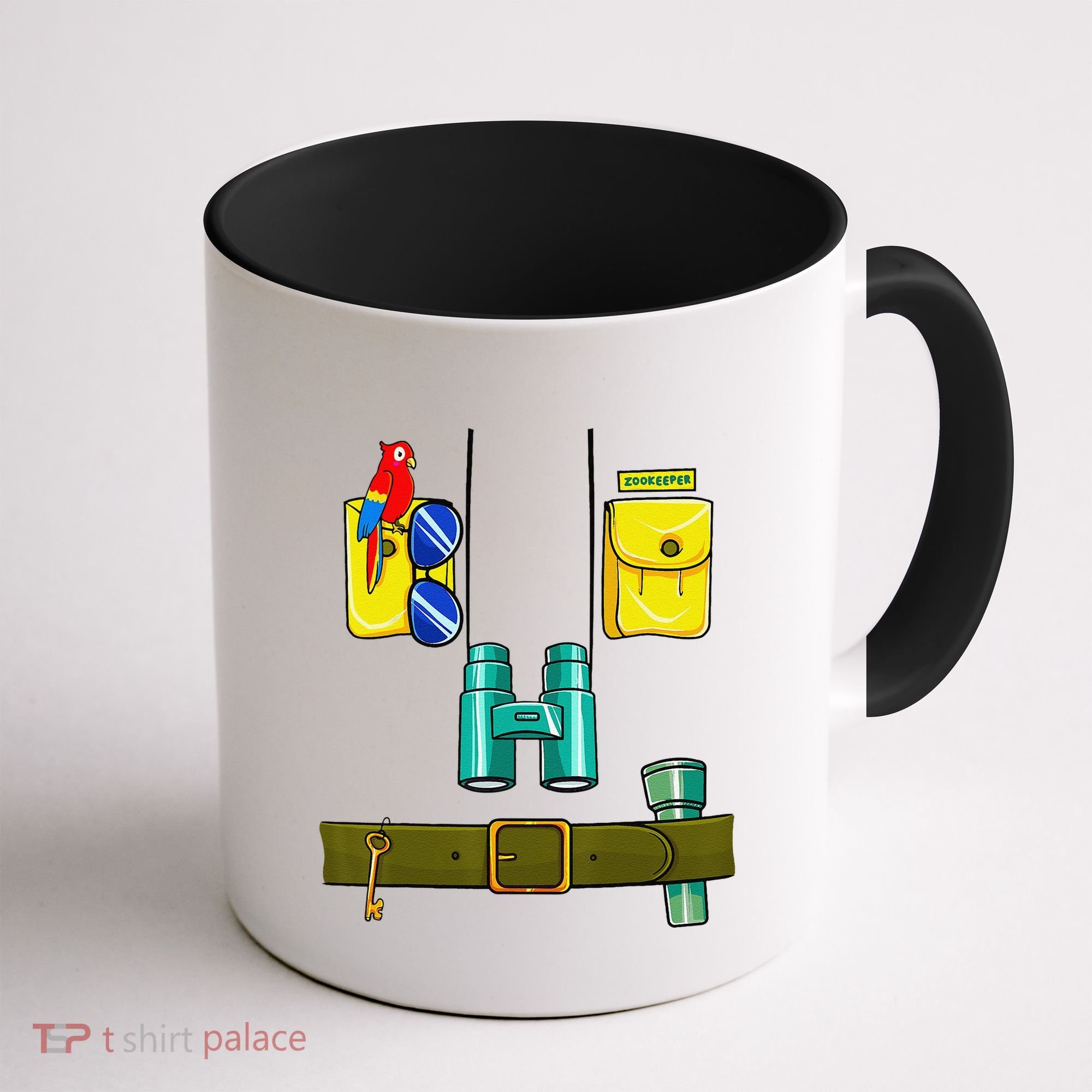 Zookeeper Costume Halloween DIY Jungle Safari Zoo Keeper Coffee Mug