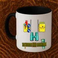 Zookeeper Costume Halloween DIY Jungle Safari Zoo Keeper Coffee Mug thumb 2