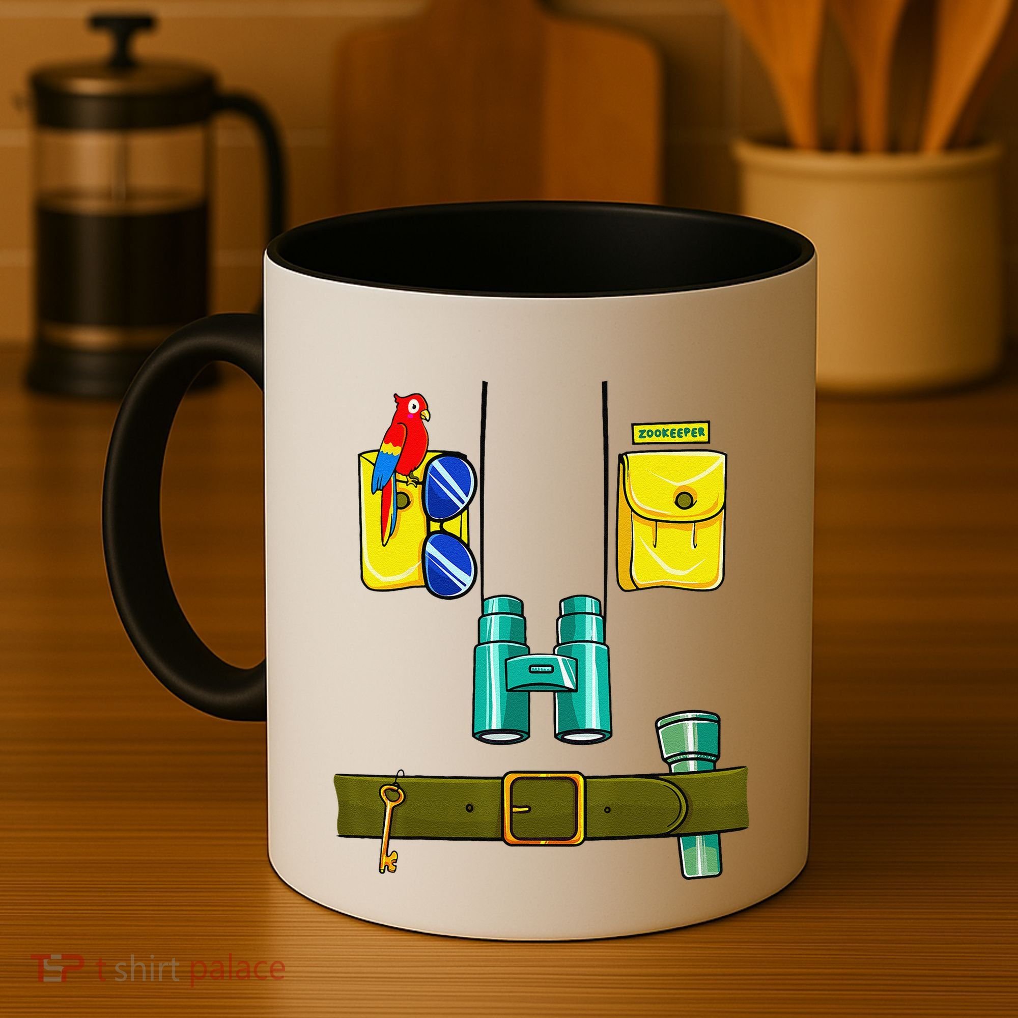 Zookeeper Costume Halloween DIY Jungle Safari Zoo Keeper Coffee Mug