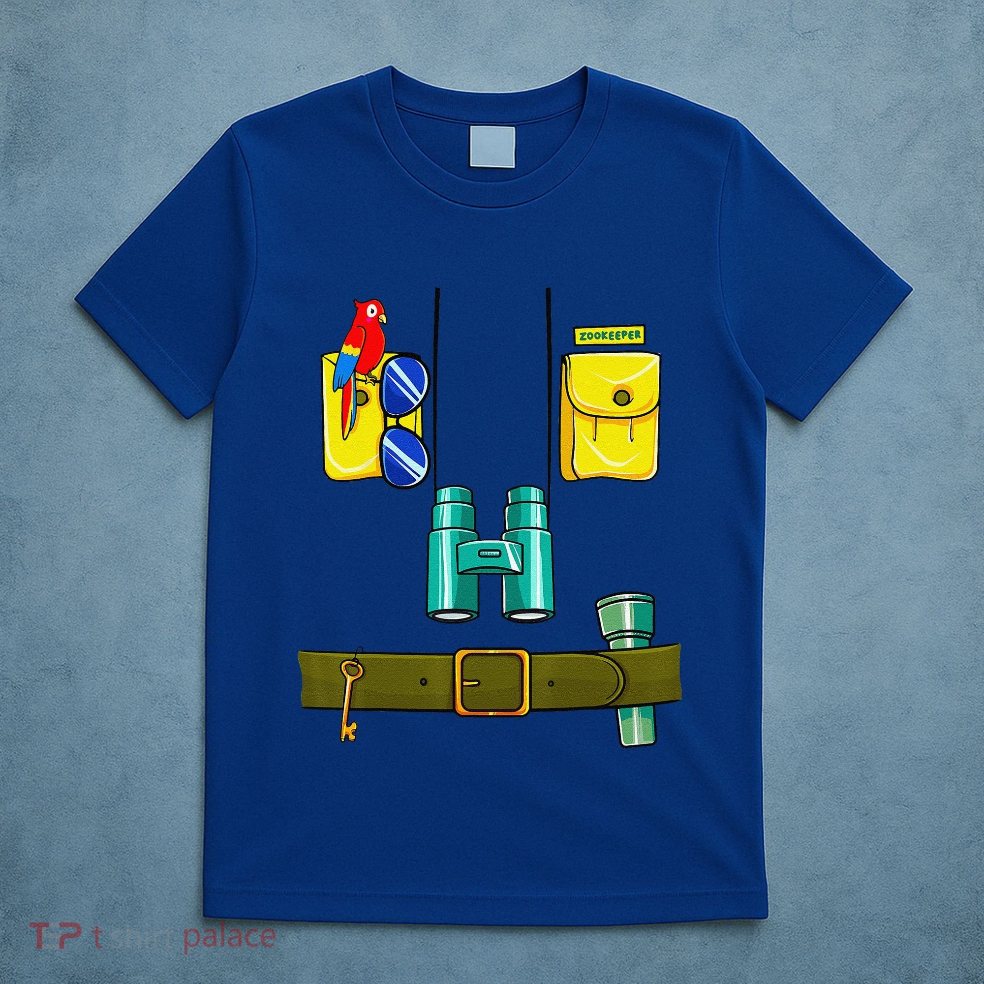Zookeeper Costume Halloween DIY Jungle Safari Zoo Keeper T-Shirt