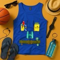 Zookeeper Costume Halloween DIY Jungle Safari Zoo Keeper Tank Top thumb 4