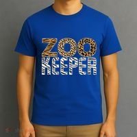 Zookeeper Costume Halloween Wildlife Zoo Keeper Gift T-Shirt thumb 3