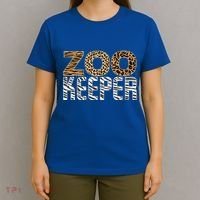 Zookeeper Costume Halloween Wildlife Zoo Keeper Gift T-Shirt thumb 4