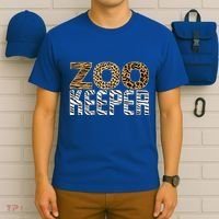 Zookeeper Costume Halloween Wildlife Zoo Keeper Gift T-Shirt thumb 6