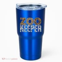 Zookeeper Costume Halloween Wildlife Zoo Keeper Gift Tumbler thumb 0