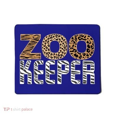 Zookeeper Costume Halloween Wildlife Zoo Keeper Gift Mousepad
