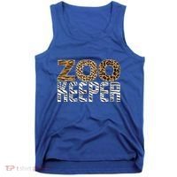 Zookeeper Costume Halloween Wildlife Zoo Keeper Gift Tank Top thumb 0