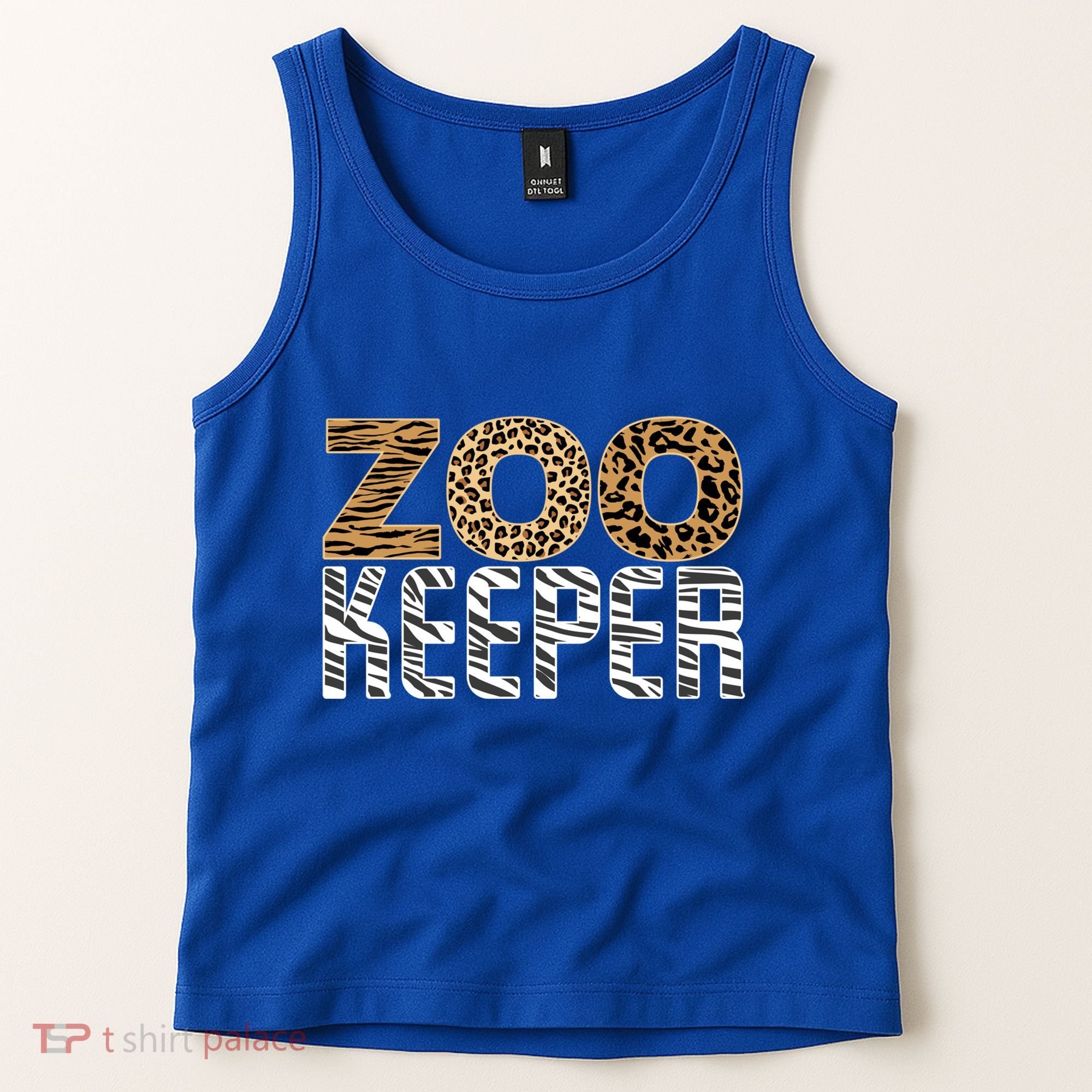 Zookeeper Costume Halloween Wildlife Zoo Keeper Gift Tank Top