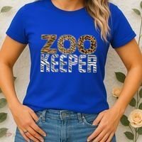 Zookeeper Costume Halloween Wildlife Zoo Keeper Gift Women's T-Shirt thumb 2