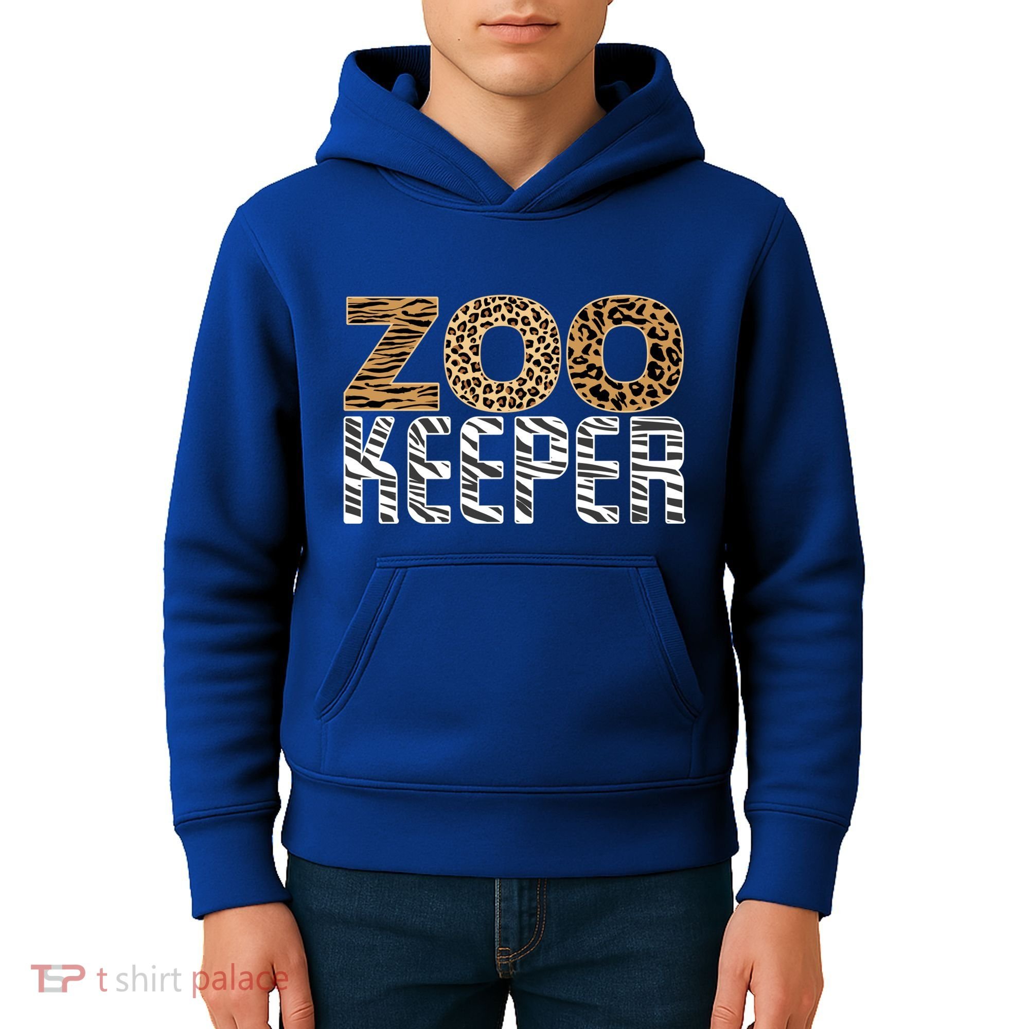 Zookeeper Costume Halloween Wildlife Zoo Keeper Gift Kids Hoodie
