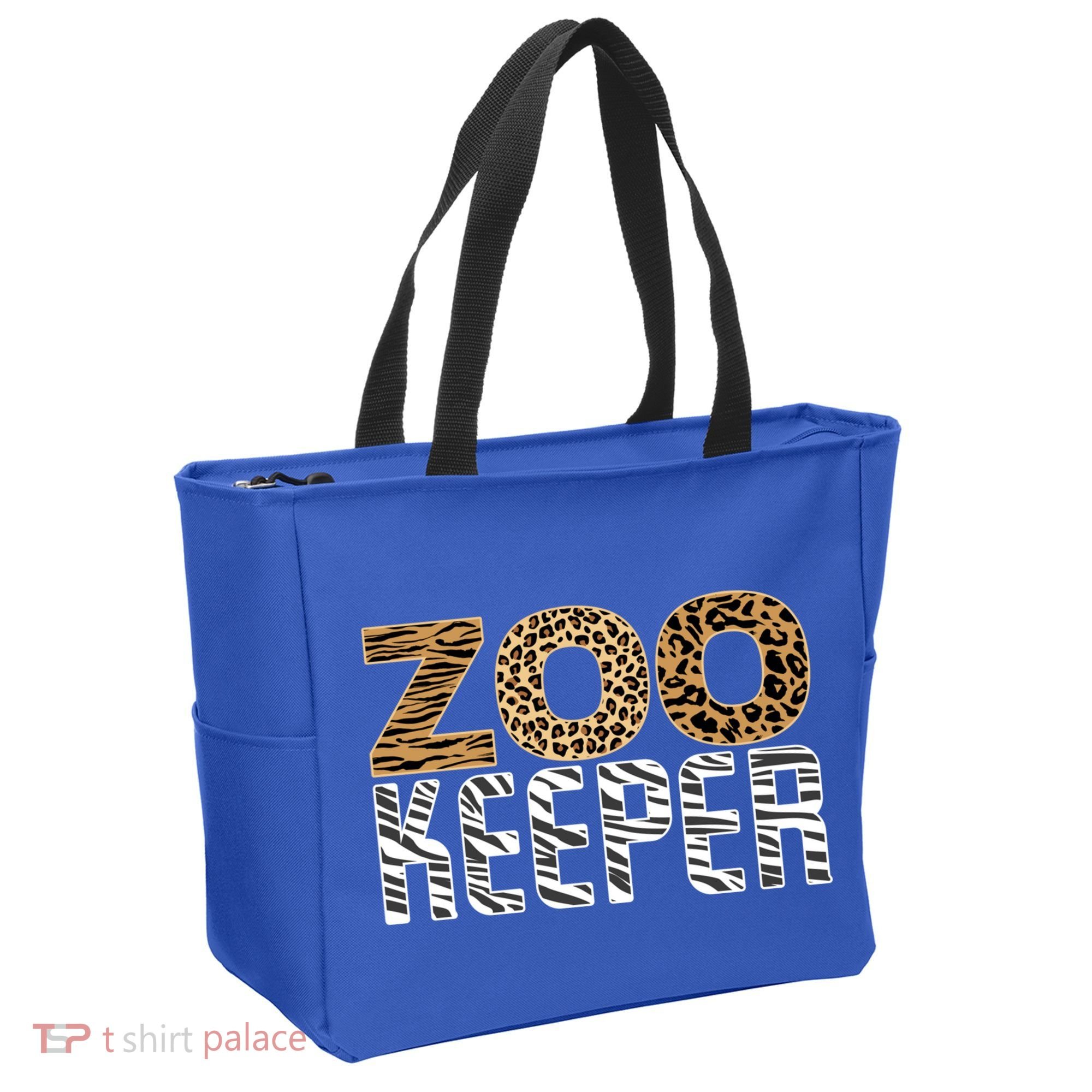 Zookeeper Costume Halloween Wildlife Zoo Keeper Gift Tote Bag