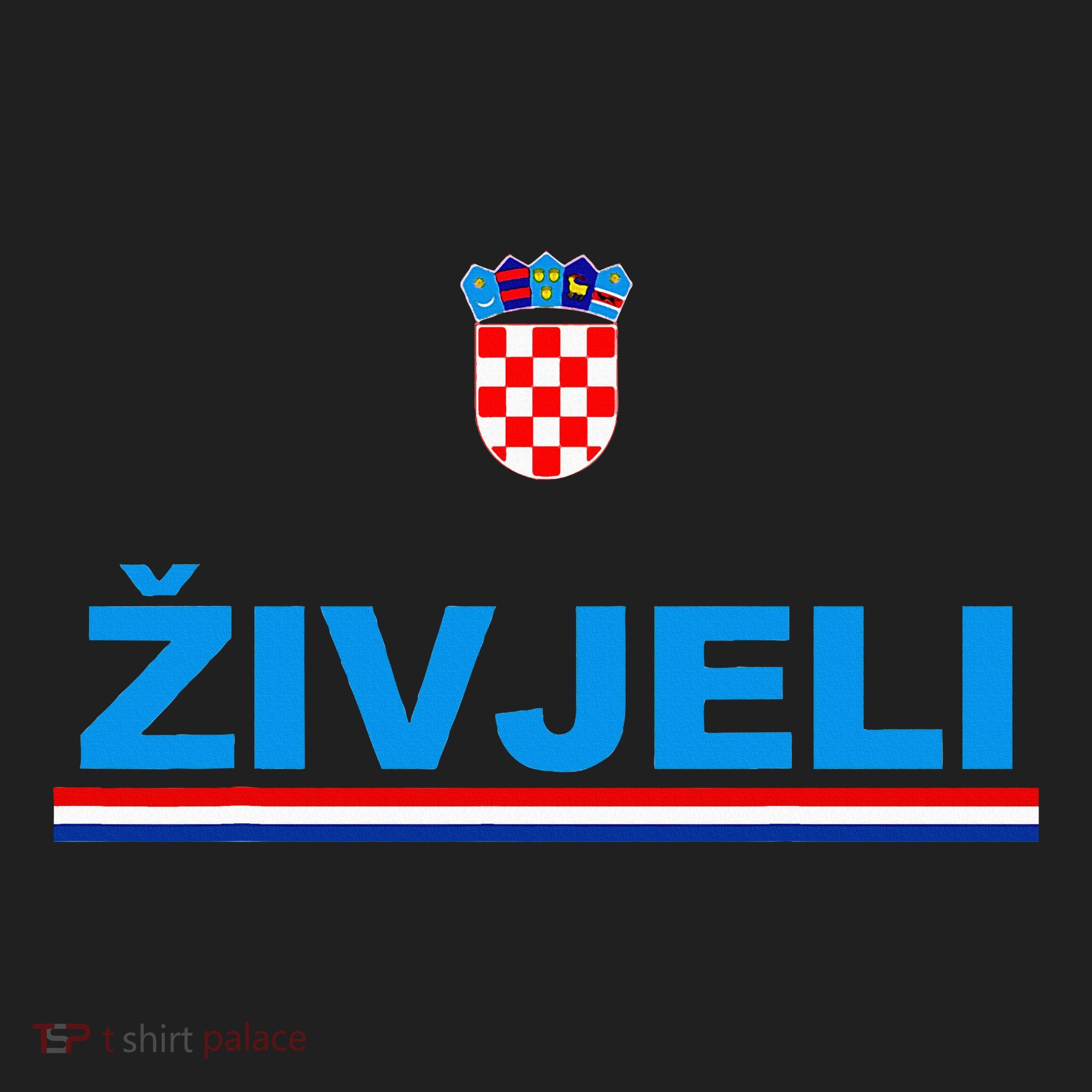 Zivjeli! Cheers In Croatian Golf Towel