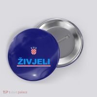 Zivjeli! Cheers In Croatian Button thumb 0