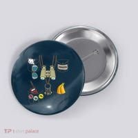 Zookeeper Costume Imitation Halloween Jungle Safari Explorer Button thumb 0