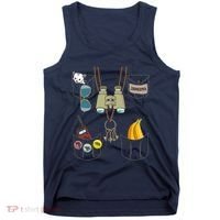 Zookeeper Costume Imitation Halloween Jungle Safari Explorer Tank Top thumb 0