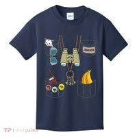 Zookeeper Costume Imitation Halloween Jungle Safari Explorer Kids T-Shirt thumb 0