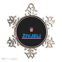 Zivjeli! Cheers In Croatian Funny Croatia Souvenir Ornament thumb 0