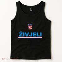 Zivjeli! Cheers In Croatian Funny Croatia Souvenir Tank Top thumb 2
