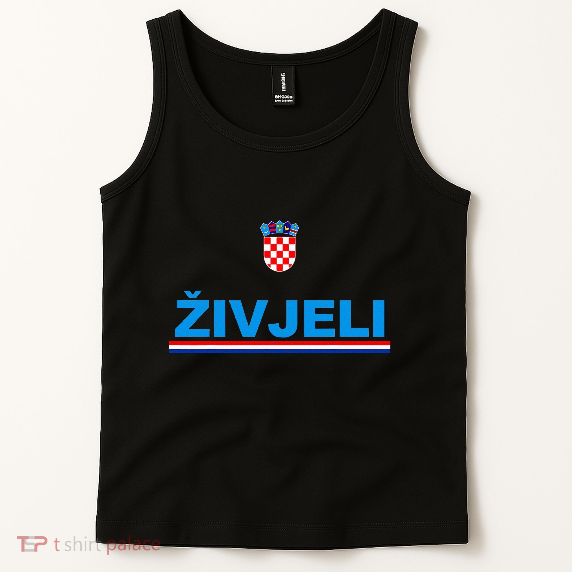 Zivjeli! Cheers In Croatian Funny Croatia Souvenir Tank Top