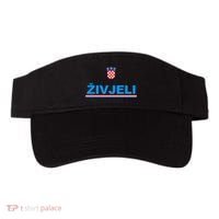 Zivjeli! Cheers In Croatian Funny Croatia Souvenir Visor thumb 0