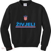 Zivjeli! Cheers In Croatian Funny Croatia Souvenir Kids Sweatshirt thumb 0