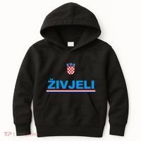 Zivjeli! Cheers In Croatian Funny Croatia Souvenir Kids Hoodie thumb 0