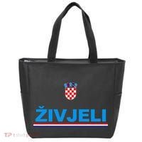 Zivjeli! Cheers In Croatian Funny Croatia Souvenir Tote Bag thumb 0