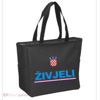 Zivjeli! Cheers In Croatian Funny Croatia Souvenir Tote Bag thumb 2