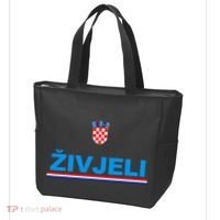 Zivjeli! Cheers In Croatian Funny Croatia Souvenir Tote Bag thumb 3