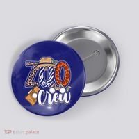 Zoo Crew Leonard Safari Animal Kingdom Zoo Keeper Button thumb 0
