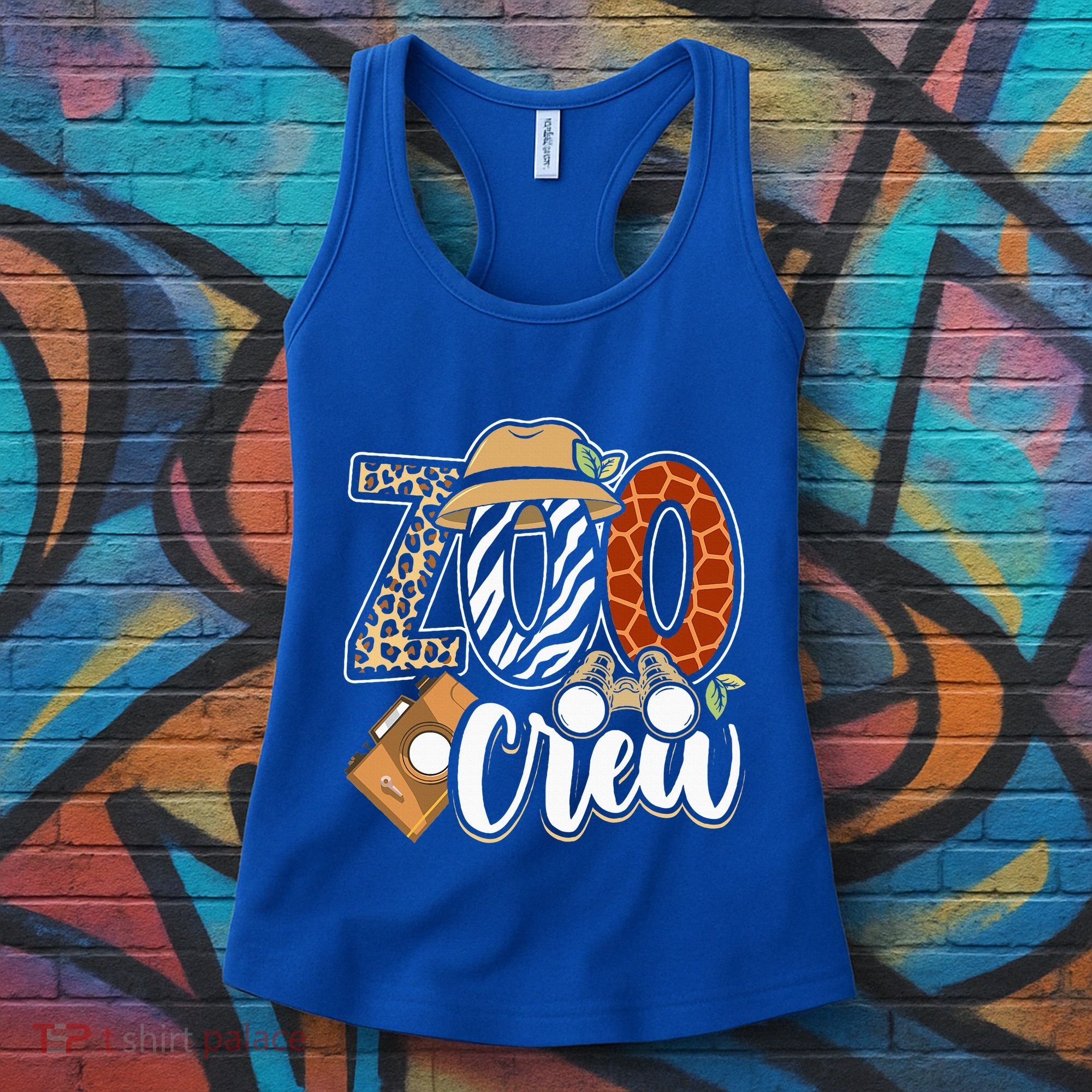 Zoo Crew Leonard Safari Animal Kingdom Zoo Keeper Women's Tank Top
