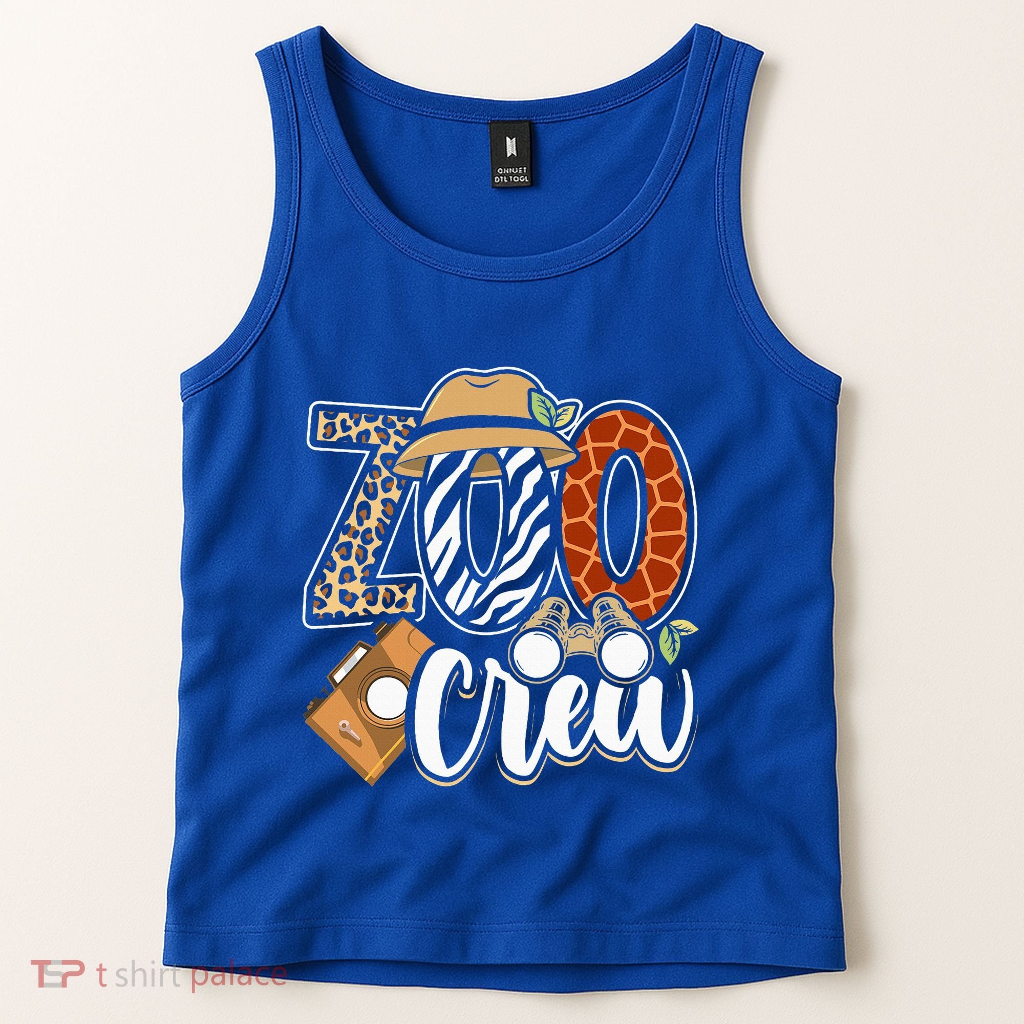 Zoo Crew Leonard Safari Animal Kingdom Zoo Keeper Tank Top