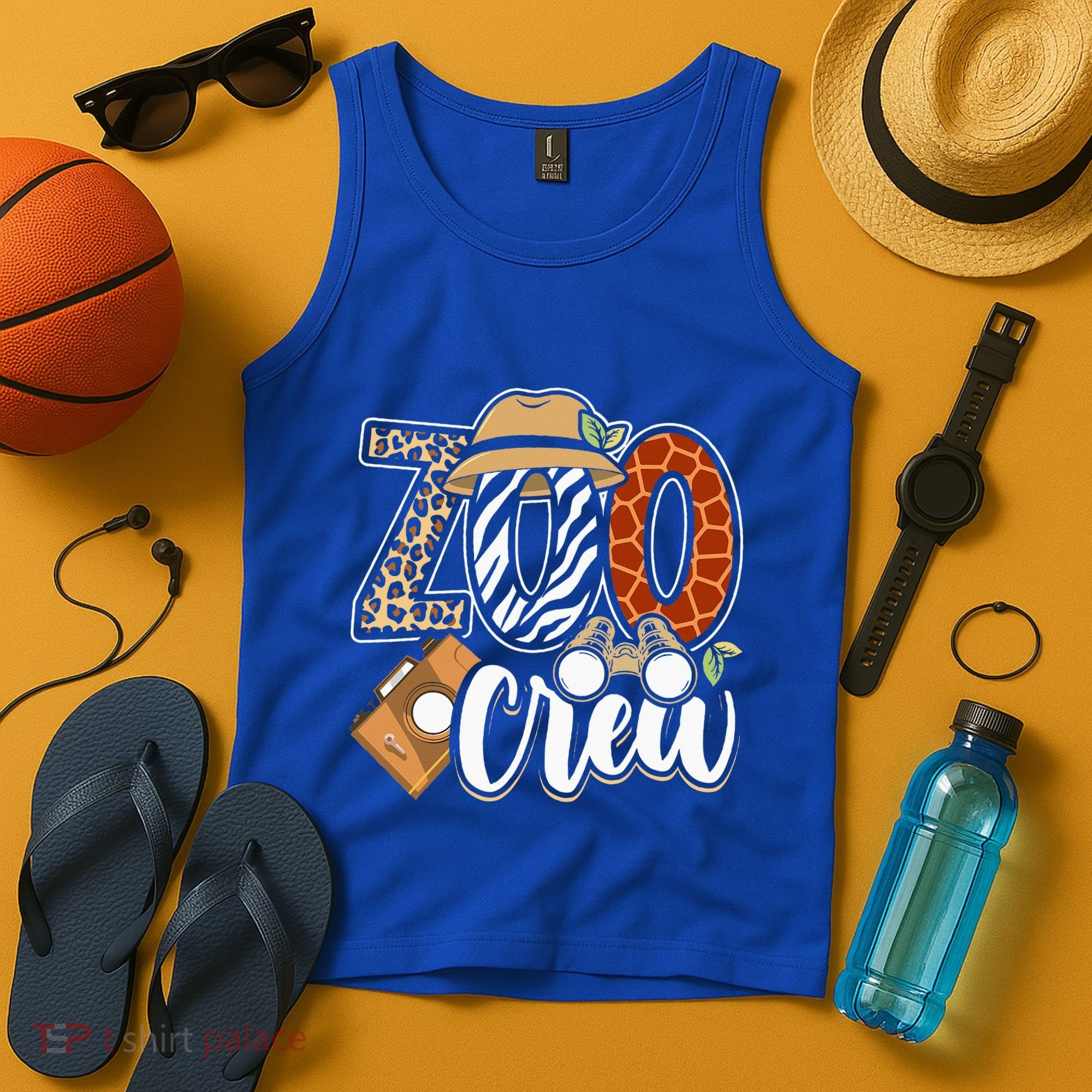 Zoo Crew Leonard Safari Animal Kingdom Zoo Keeper Tank Top