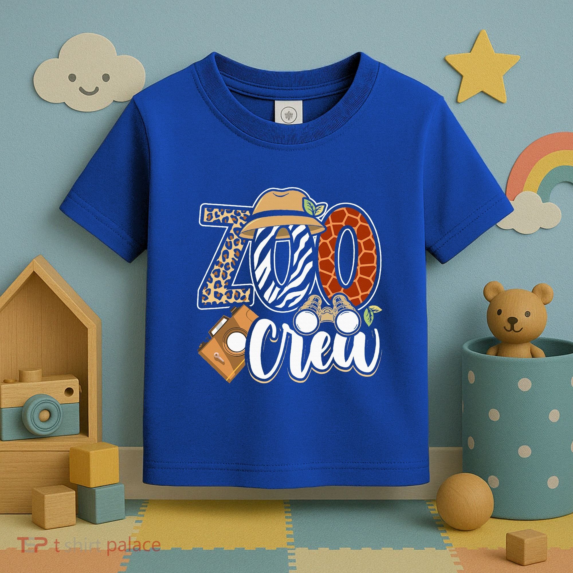 Zoo Crew Leonard Safari Animal Kingdom Zoo Keeper Toddler T-Shirt