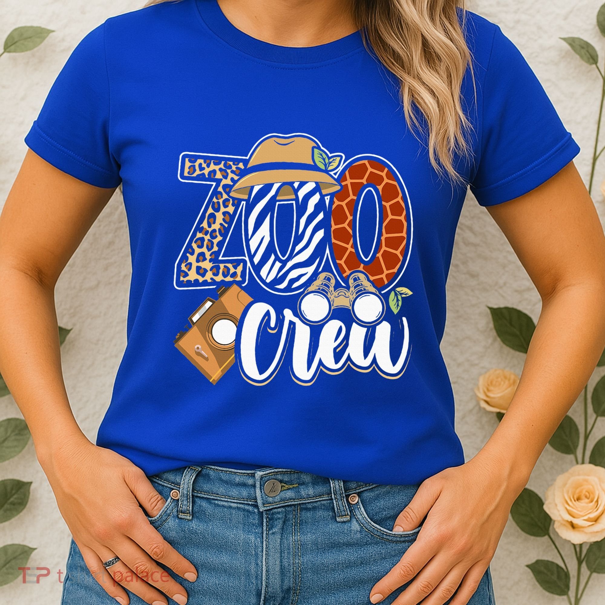 Zoo Crew Leonard Safari Animal Kingdom Zoo Keeper Women's T-Shirt