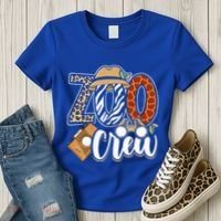 Zoo Crew Leonard Safari Animal Kingdom Zoo Keeper Women's T-Shirt thumb 3