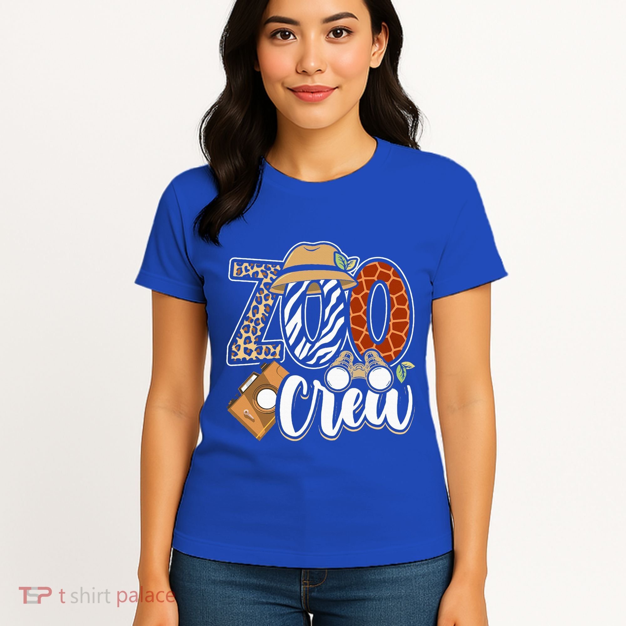 Zoo Crew Leonard Safari Animal Kingdom Zoo Keeper Women's T-Shirt