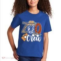 Zoo Crew Leonard Safari Animal Kingdom Zoo Keeper Kids T-Shirt thumb 2