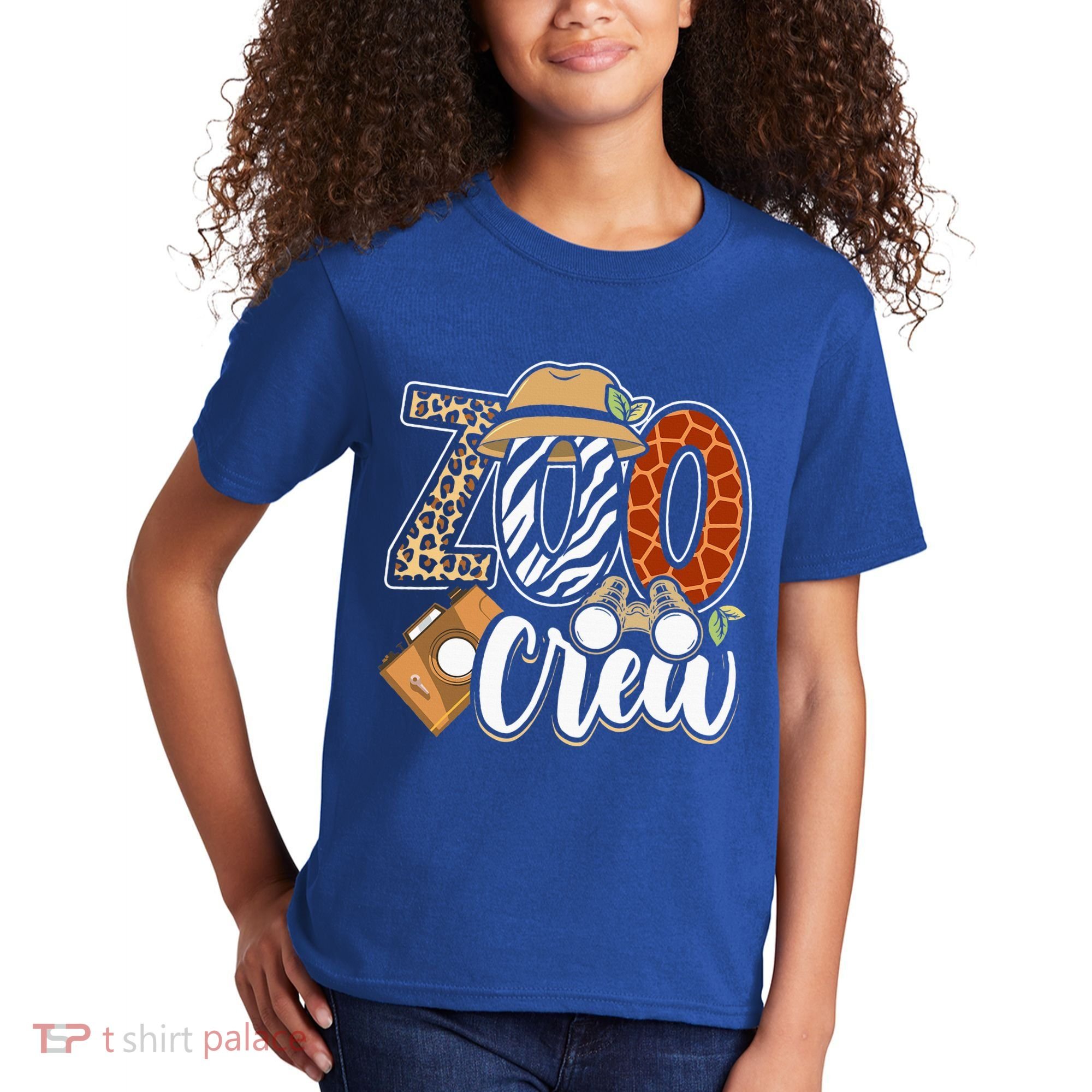 Zoo Crew Leonard Safari Animal Kingdom Zoo Keeper Kids T-Shirt