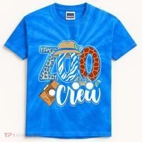 Zoo Crew Leonard Safari Animal Kingdom Zoo Keeper Kids Tie-Dye T-Shirt thumb 0