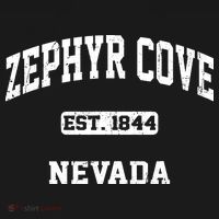 Zephyr Cove Nevada NV vintage State Athletic style T-Shirt thumb 7