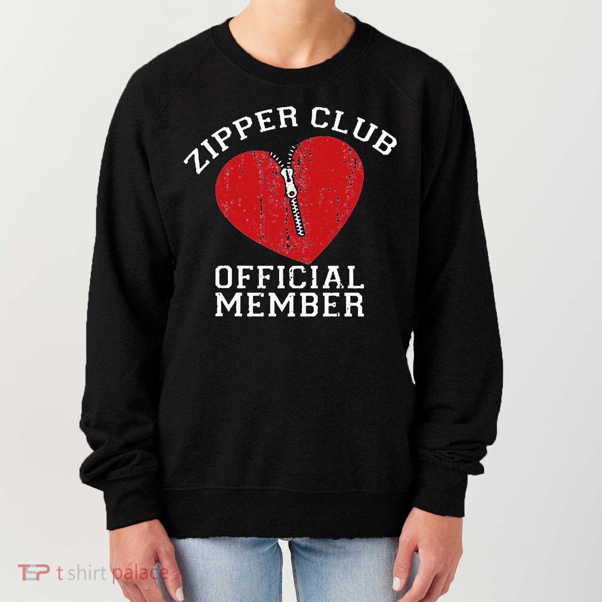 Zipper Club Open Heart Surgery Recovery Novelty Women's Sweatshirt