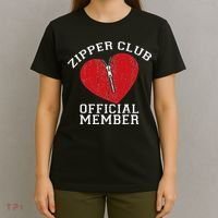 Zipper Club Open Heart Surgery Recovery Novelty T-Shirt thumb 4