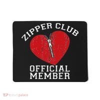 Zipper Club Open Heart Surgery Recovery Novelty Mousepad thumb 0