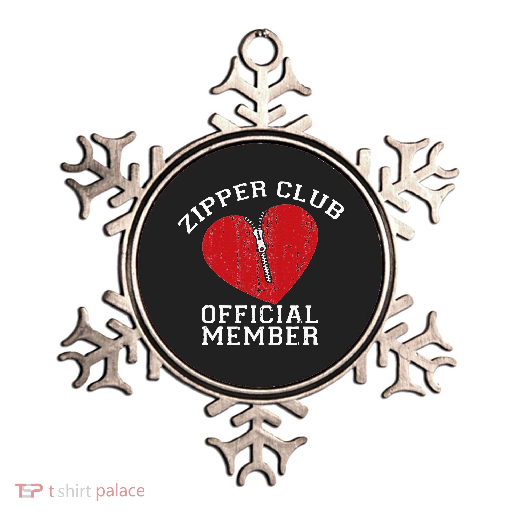 Zipper Club Open Heart Surgery Recovery Novelty Ornament