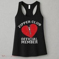 Zipper Club Open Heart Surgery Recovery Novelty Women's Tank Top thumb 3