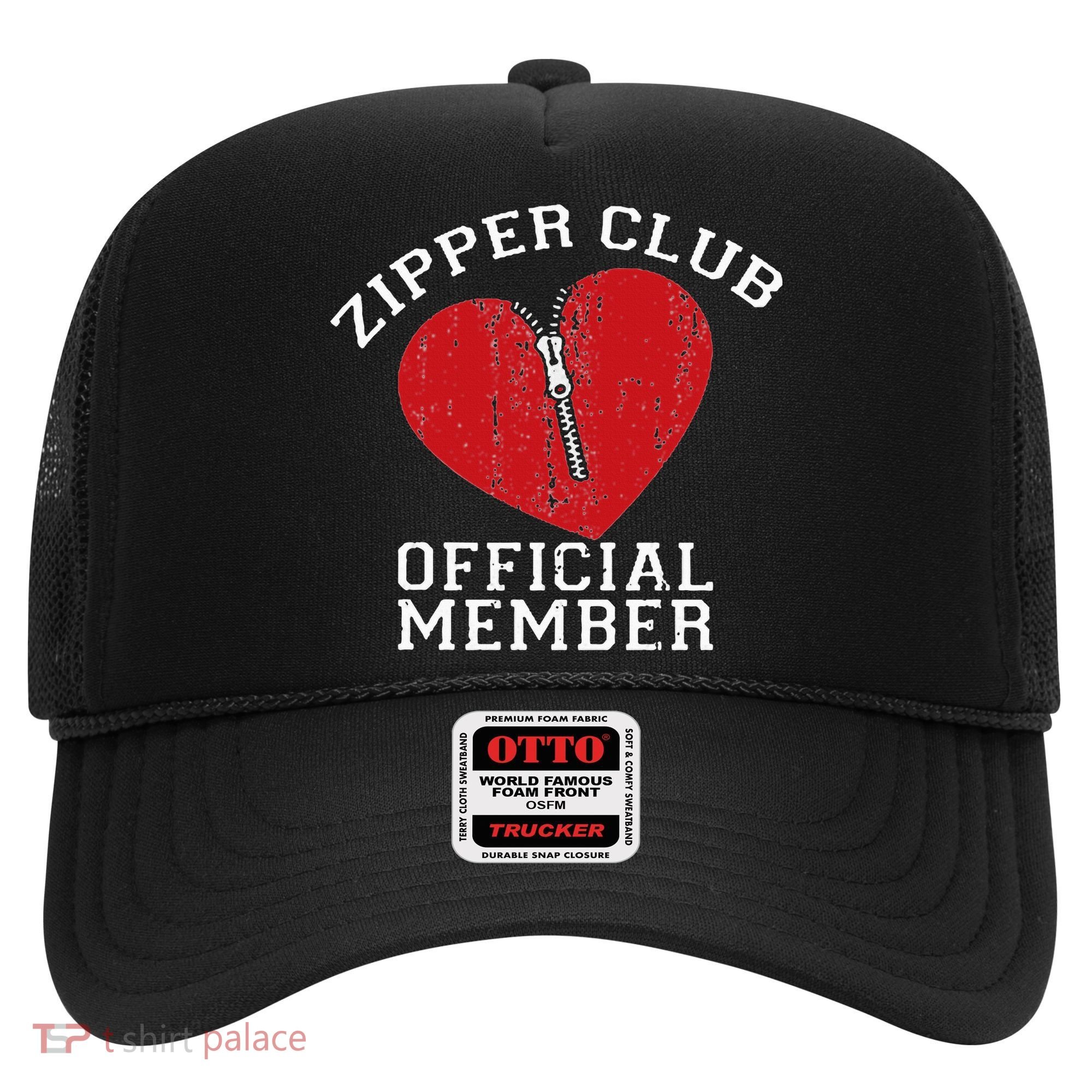 Zipper Club Open Heart Surgery Recovery Novelty Hat